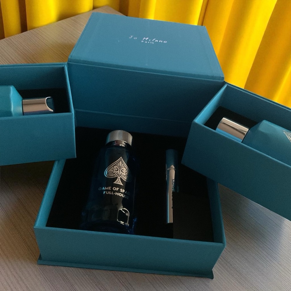 Game of Spades ♠️ Full House Jo Milano 4 Pc. Luxury Fragrance Collection